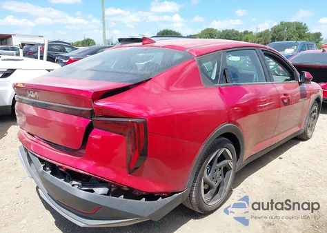 2025 Kia K4 Ex z USA, uszkodzony, nr VIN 3KPFU4DE1SE012390